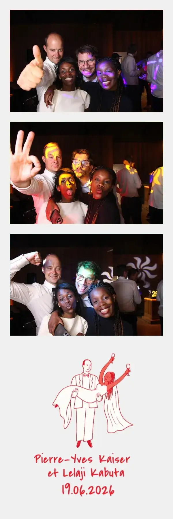 Bande photo souvenir Photobooth Memories 6